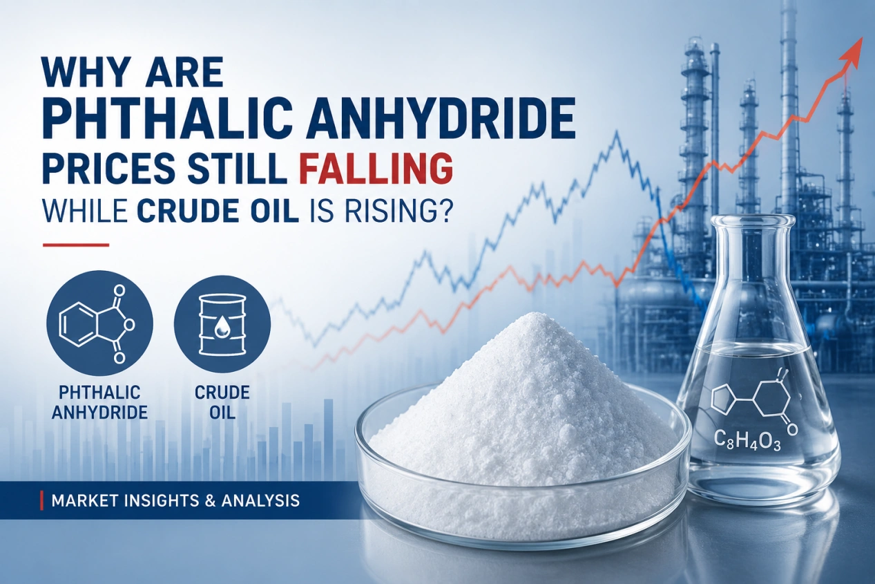 Phthalic Anhydride (PA) Prices Fell Despite Oil Rallying — Here's Why (Q2 2026)