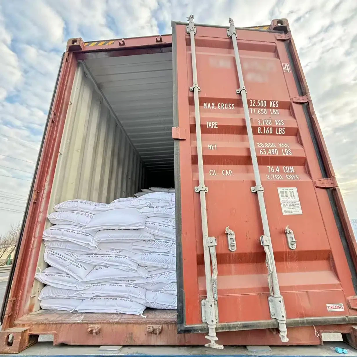 Melamine Shipped to India-2 Melamine Shipped to India-2
