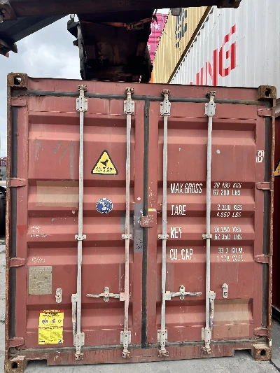 Closed 20GP container after loading the 21,000 kg mixed-product order. Closed 20GP container after loading the 21,000 kg mixed-product order.